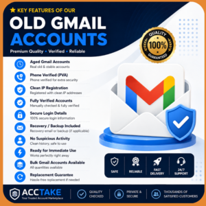 Buy bulk Gmail Accounts