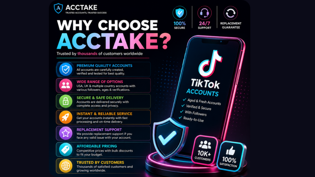 where to buy TikTok Accounts