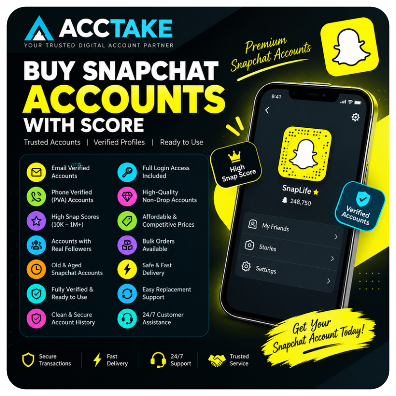 Buy Snapchat accounts