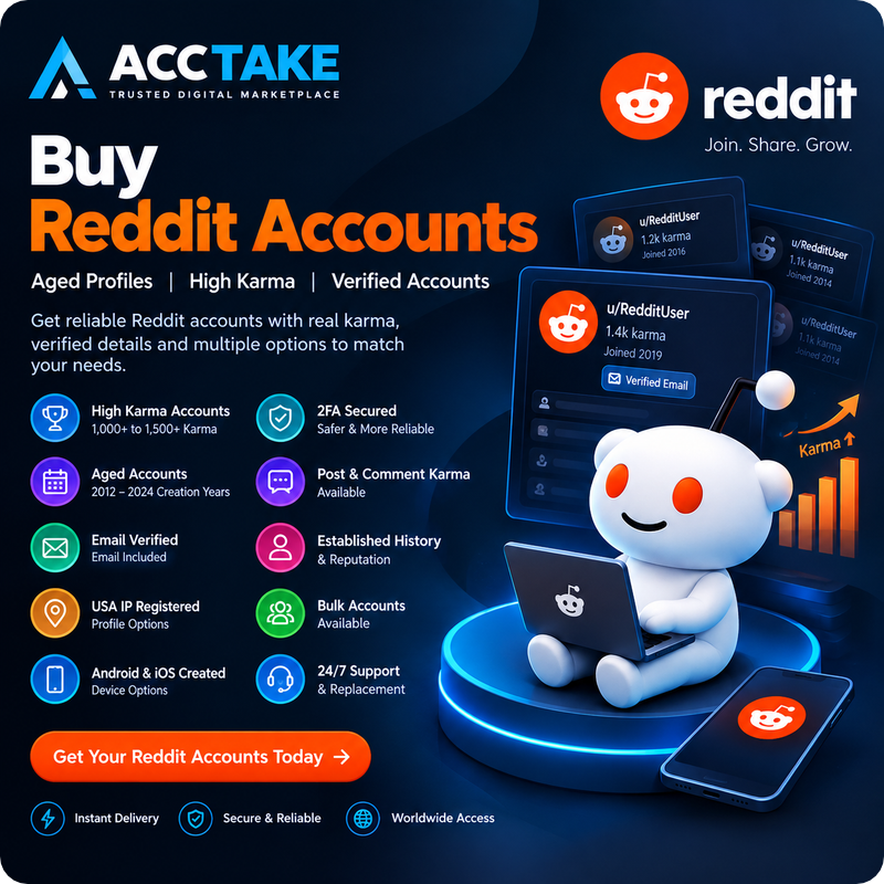 Buy reedit accounts